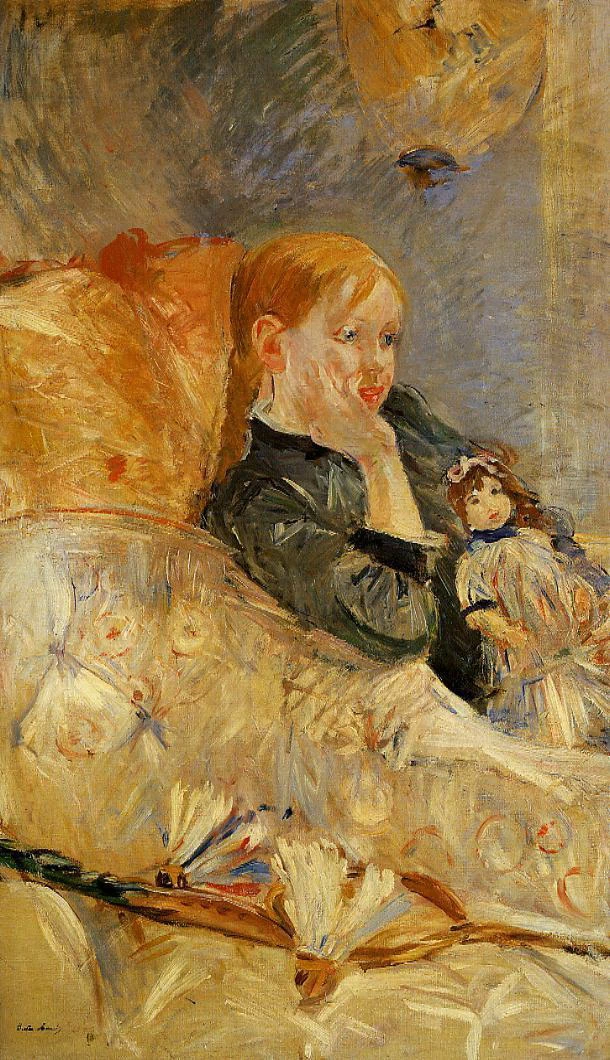 Ragazza sul divano
